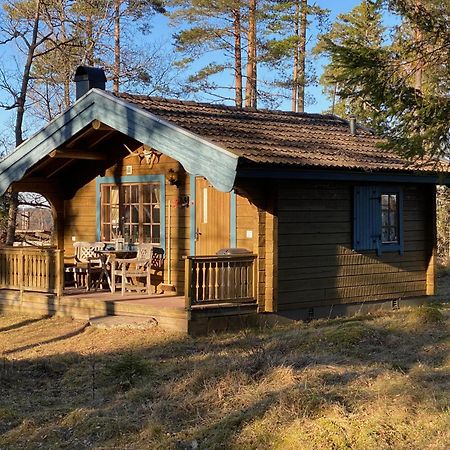 Timrad Stuga I Kanten Av Skogen Med Spa Moejlighet Mullsjö Exteriör bild